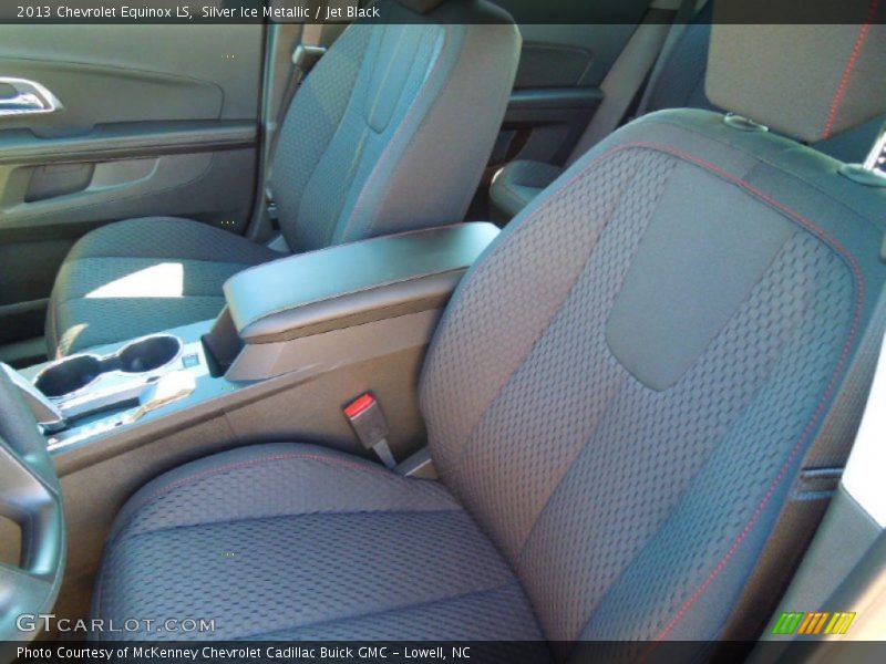 Silver Ice Metallic / Jet Black 2013 Chevrolet Equinox LS