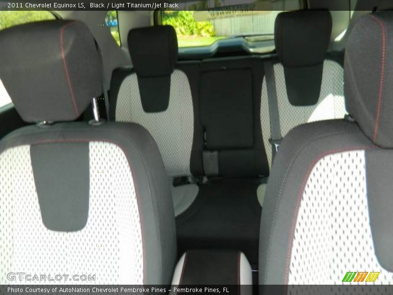 Black / Light Titanium/Jet Black 2011 Chevrolet Equinox LS