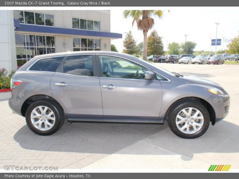 Galaxy Gray Mica / Black 2007 Mazda CX-7 Grand Touring
