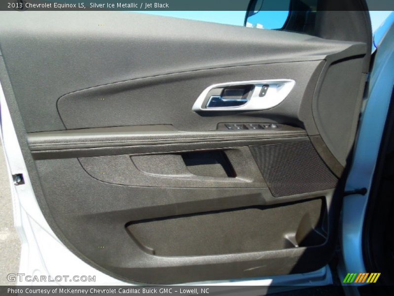 Silver Ice Metallic / Jet Black 2013 Chevrolet Equinox LS