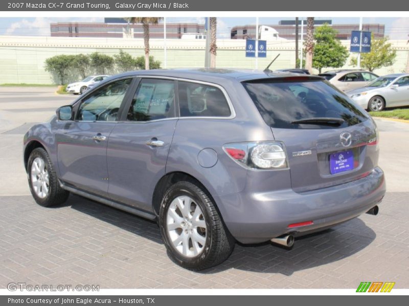 Galaxy Gray Mica / Black 2007 Mazda CX-7 Grand Touring