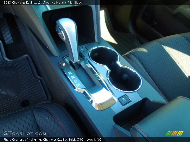 Silver Ice Metallic / Jet Black 2013 Chevrolet Equinox LS