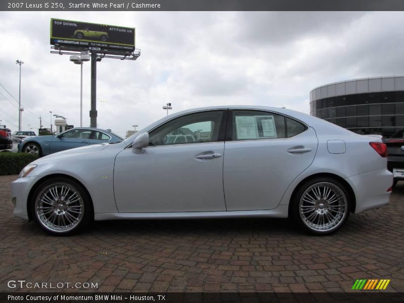 Starfire White Pearl / Cashmere 2007 Lexus IS 250