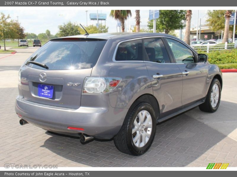 Galaxy Gray Mica / Black 2007 Mazda CX-7 Grand Touring