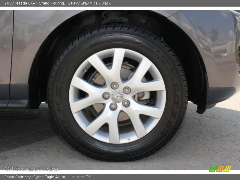 Galaxy Gray Mica / Black 2007 Mazda CX-7 Grand Touring