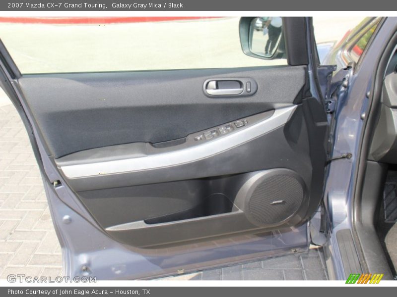 Galaxy Gray Mica / Black 2007 Mazda CX-7 Grand Touring