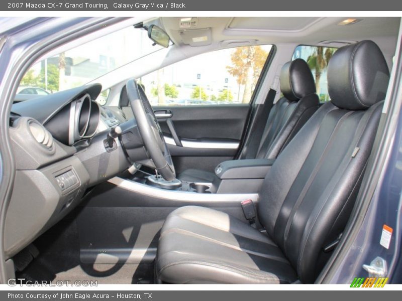 Galaxy Gray Mica / Black 2007 Mazda CX-7 Grand Touring