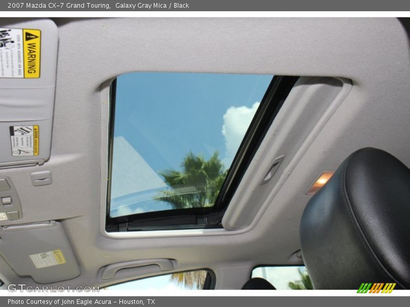 Galaxy Gray Mica / Black 2007 Mazda CX-7 Grand Touring