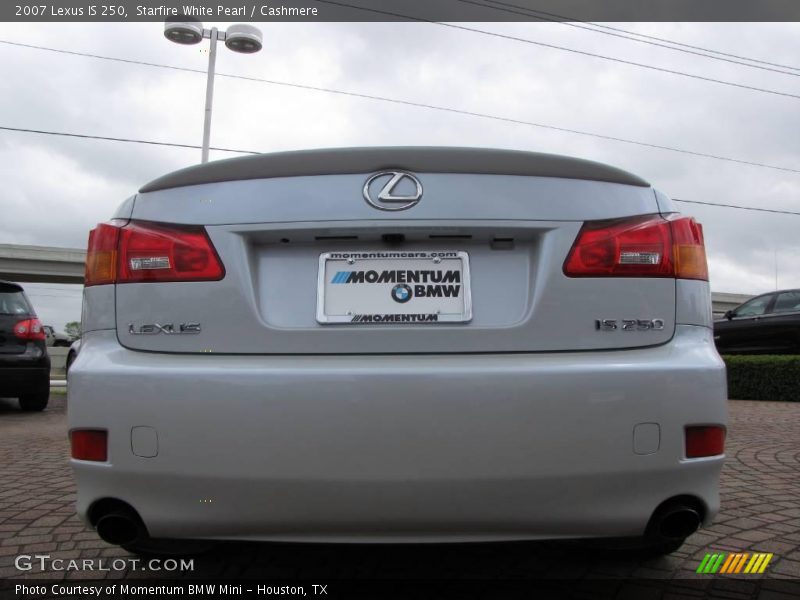 Starfire White Pearl / Cashmere 2007 Lexus IS 250