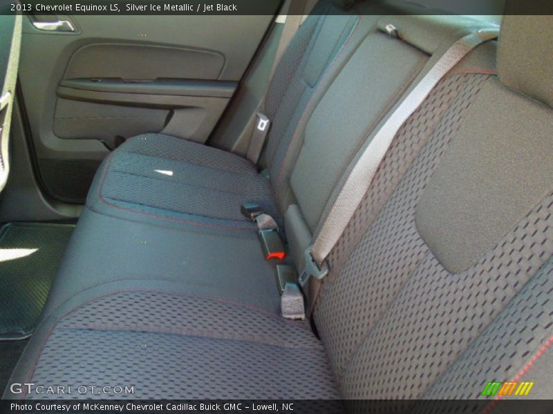 Silver Ice Metallic / Jet Black 2013 Chevrolet Equinox LS