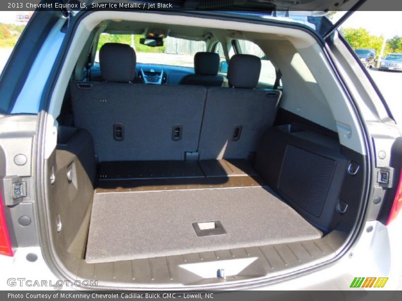 Silver Ice Metallic / Jet Black 2013 Chevrolet Equinox LS