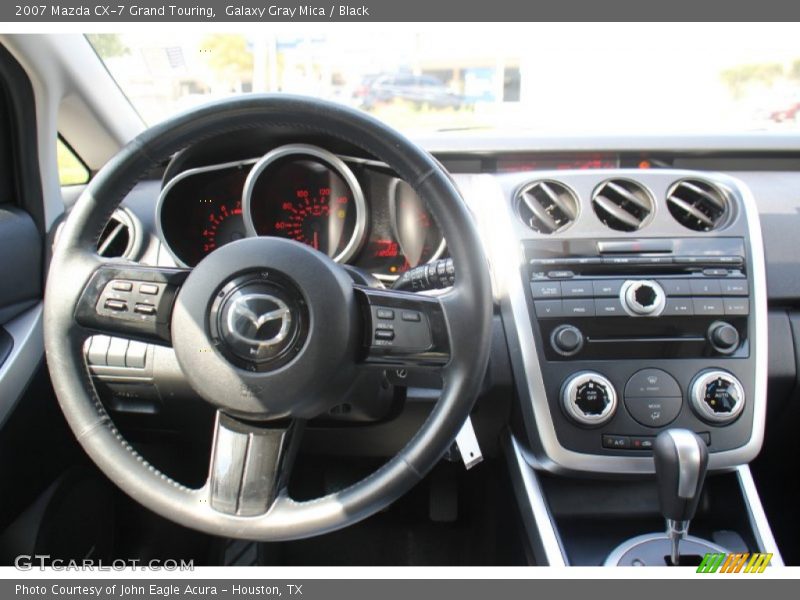 Galaxy Gray Mica / Black 2007 Mazda CX-7 Grand Touring
