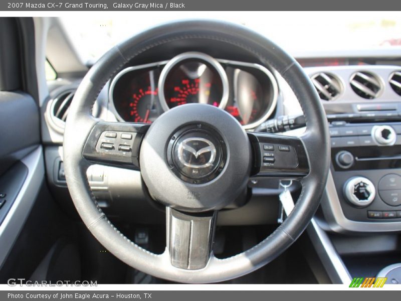 Galaxy Gray Mica / Black 2007 Mazda CX-7 Grand Touring