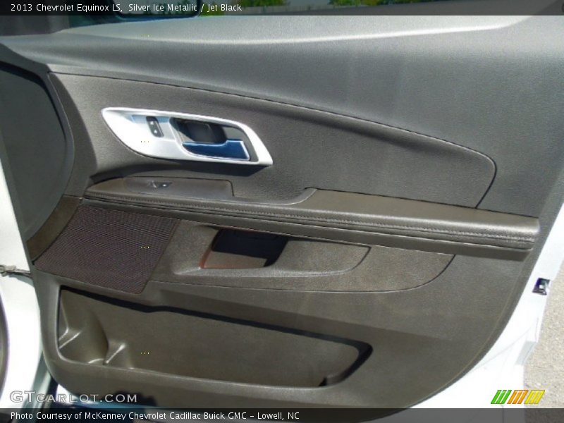 Silver Ice Metallic / Jet Black 2013 Chevrolet Equinox LS