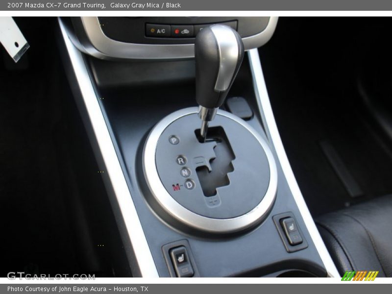 Galaxy Gray Mica / Black 2007 Mazda CX-7 Grand Touring