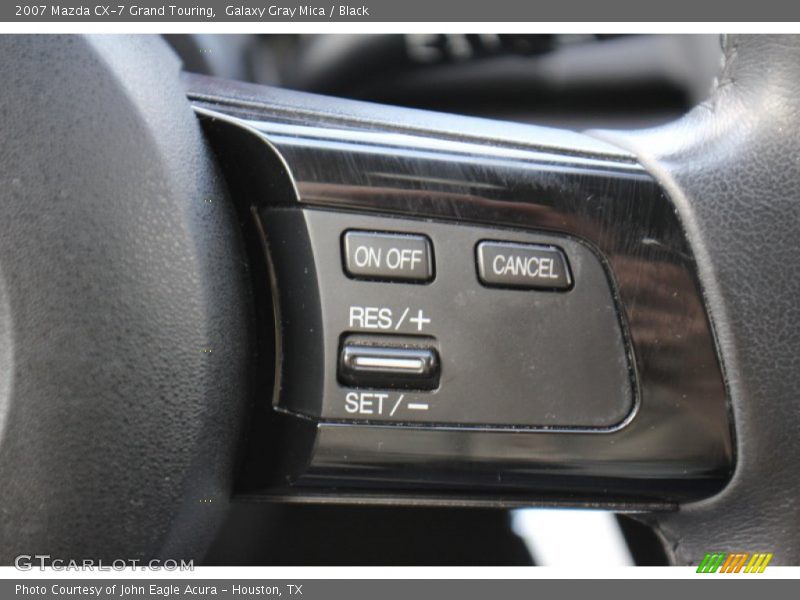 Galaxy Gray Mica / Black 2007 Mazda CX-7 Grand Touring