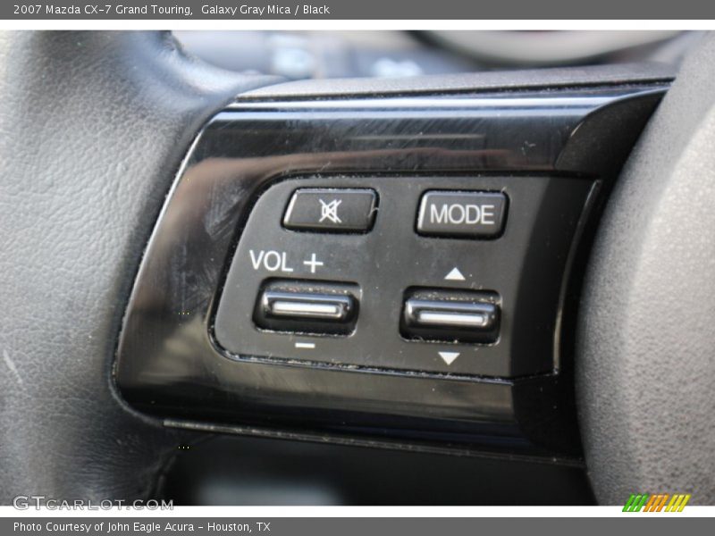 Galaxy Gray Mica / Black 2007 Mazda CX-7 Grand Touring