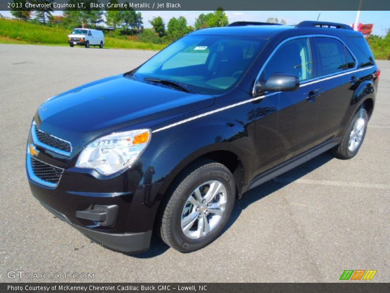 Black Granite Metallic / Jet Black 2013 Chevrolet Equinox LT