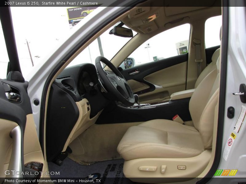 Starfire White Pearl / Cashmere 2007 Lexus IS 250