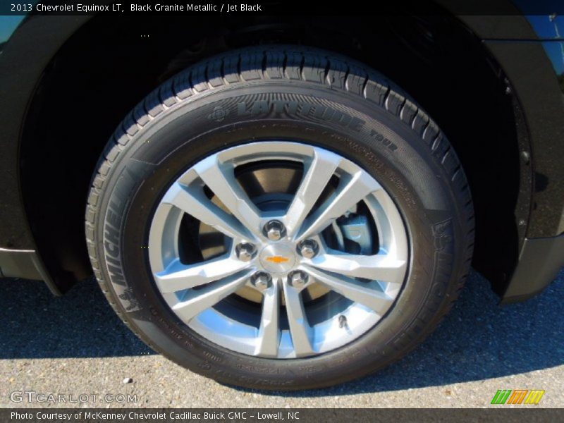 Black Granite Metallic / Jet Black 2013 Chevrolet Equinox LT