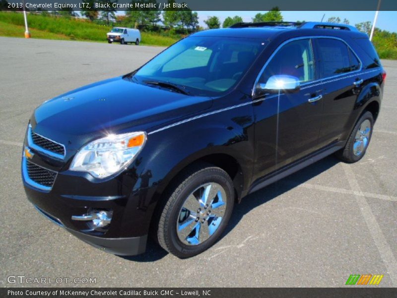 Black Granite Metallic / Jet Black 2013 Chevrolet Equinox LTZ