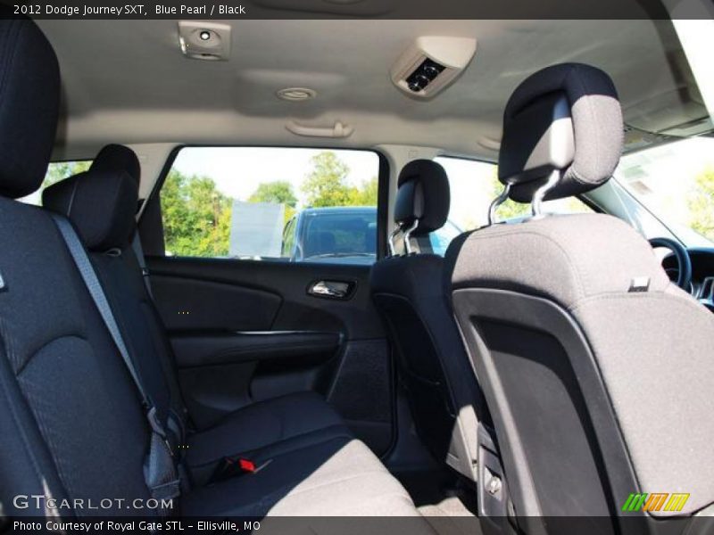 Blue Pearl / Black 2012 Dodge Journey SXT