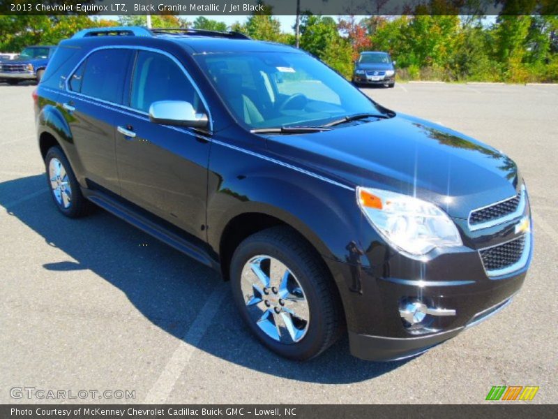 Black Granite Metallic / Jet Black 2013 Chevrolet Equinox LTZ