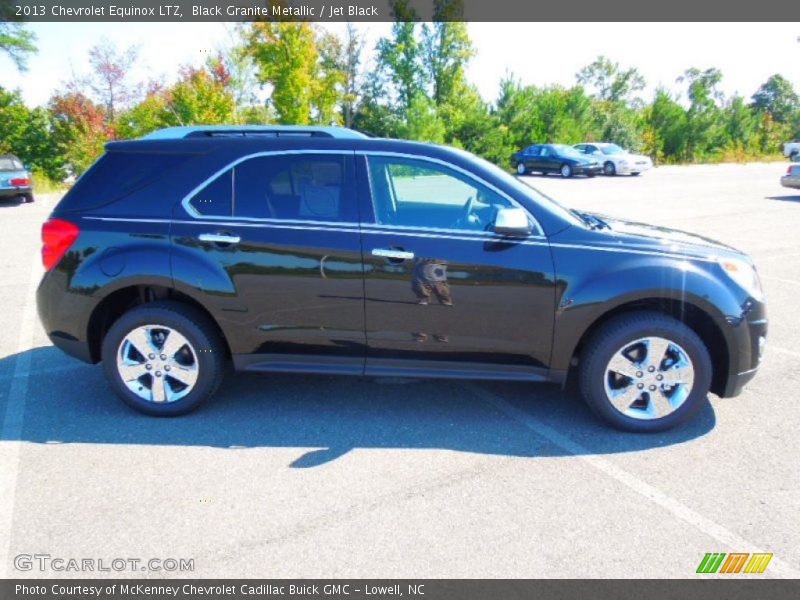 Black Granite Metallic / Jet Black 2013 Chevrolet Equinox LTZ