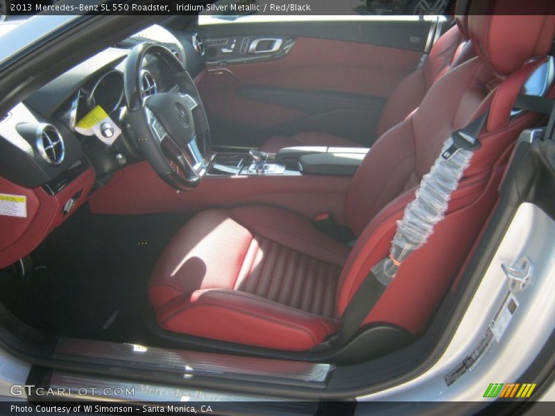  2013 SL 550 Roadster Red/Black Interior