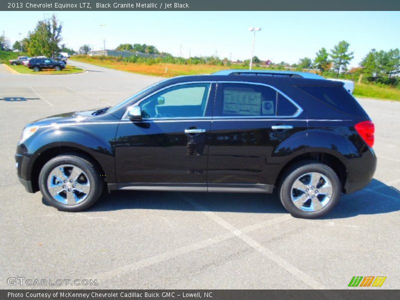 Black Granite Metallic / Jet Black 2013 Chevrolet Equinox LTZ