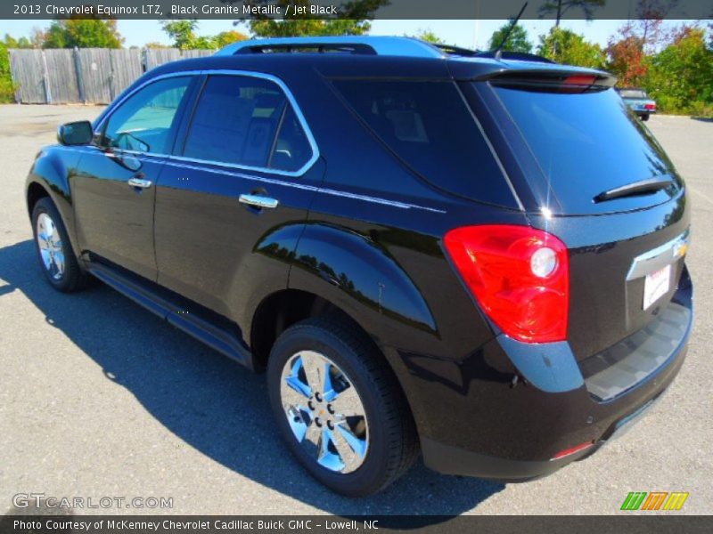 Black Granite Metallic / Jet Black 2013 Chevrolet Equinox LTZ