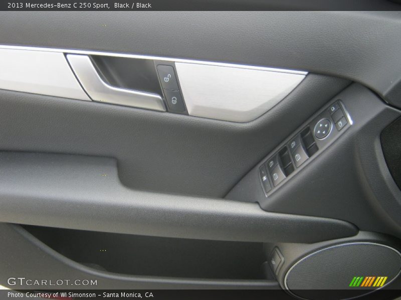 Black / Black 2013 Mercedes-Benz C 250 Sport
