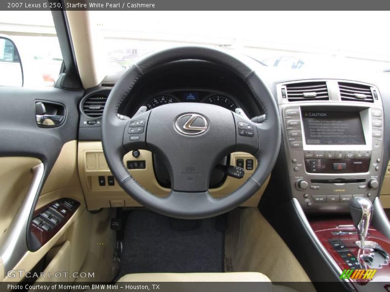 Starfire White Pearl / Cashmere 2007 Lexus IS 250