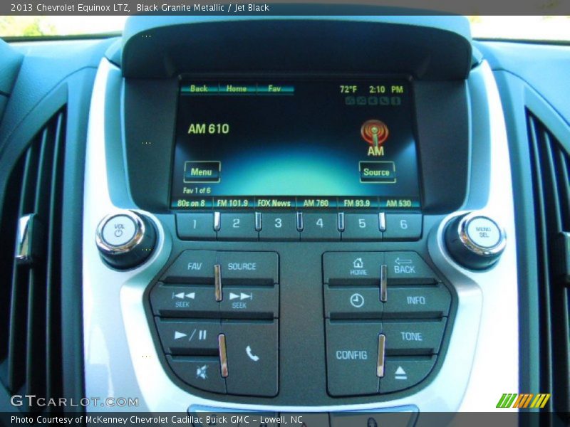 Black Granite Metallic / Jet Black 2013 Chevrolet Equinox LTZ