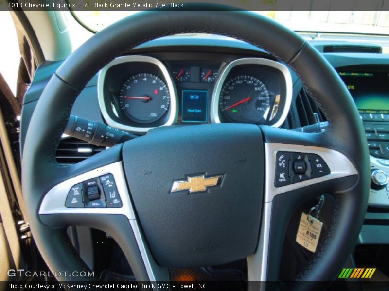 Black Granite Metallic / Jet Black 2013 Chevrolet Equinox LTZ