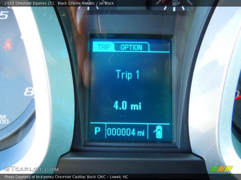 Black Granite Metallic / Jet Black 2013 Chevrolet Equinox LTZ