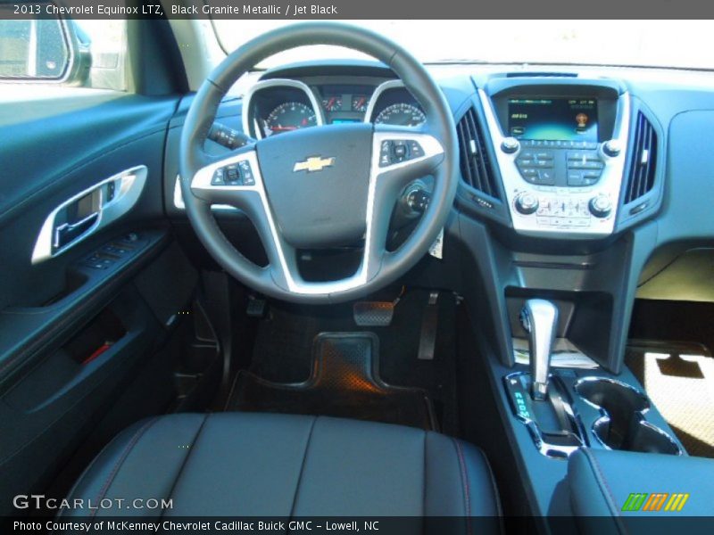 Black Granite Metallic / Jet Black 2013 Chevrolet Equinox LTZ