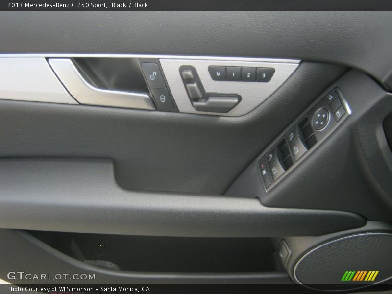 Black / Black 2013 Mercedes-Benz C 250 Sport