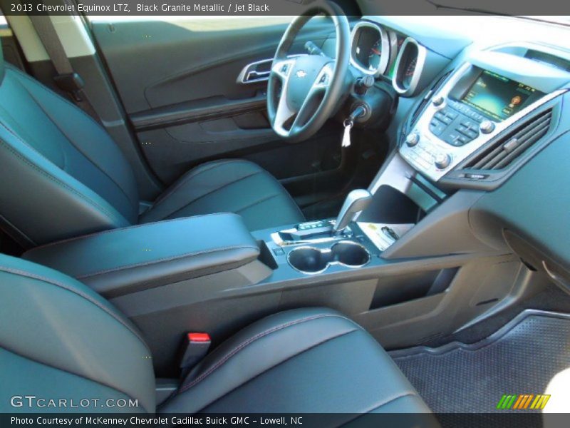 Black Granite Metallic / Jet Black 2013 Chevrolet Equinox LTZ