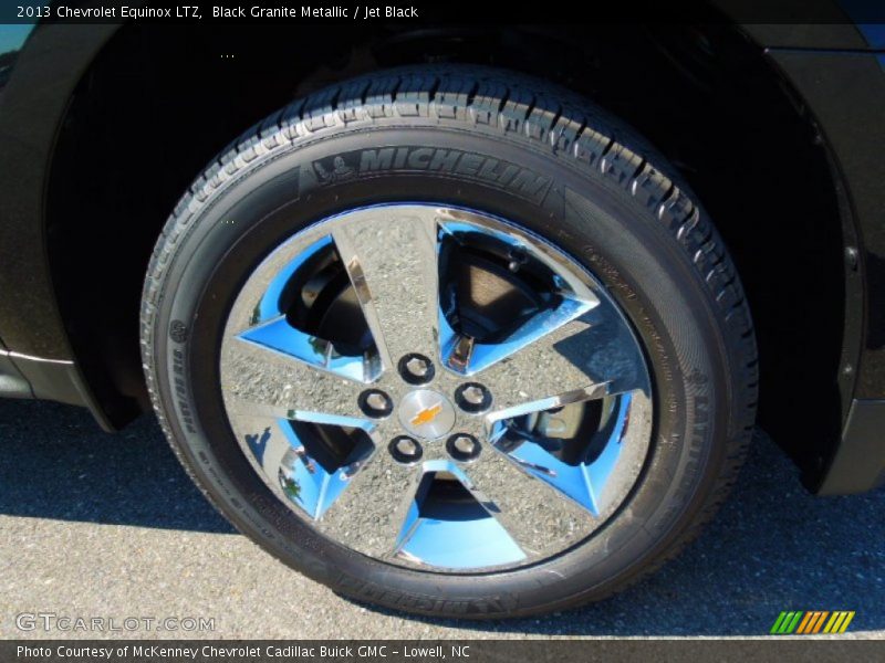 Black Granite Metallic / Jet Black 2013 Chevrolet Equinox LTZ