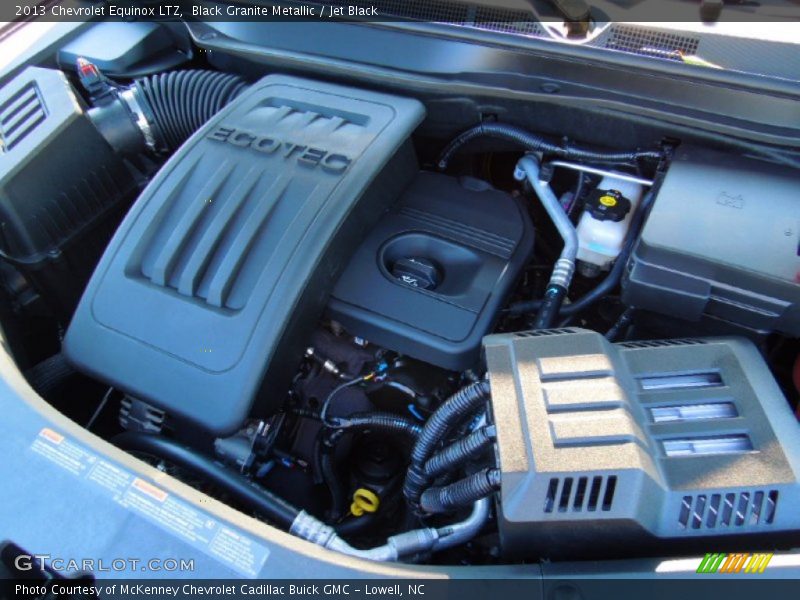 Black Granite Metallic / Jet Black 2013 Chevrolet Equinox LTZ