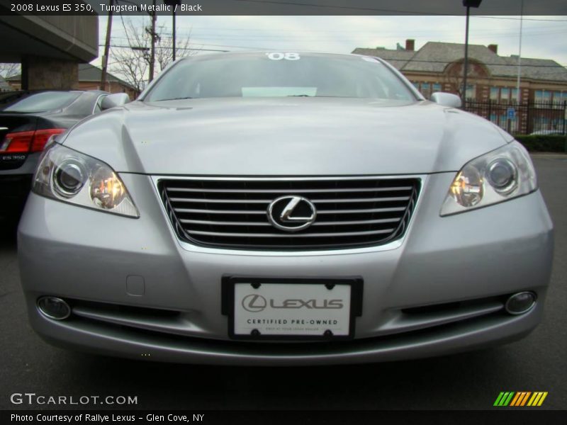 Tungsten Metallic / Black 2008 Lexus ES 350