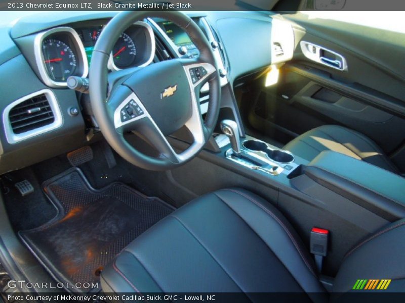Black Granite Metallic / Jet Black 2013 Chevrolet Equinox LTZ