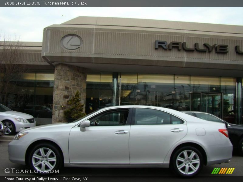 Tungsten Metallic / Black 2008 Lexus ES 350