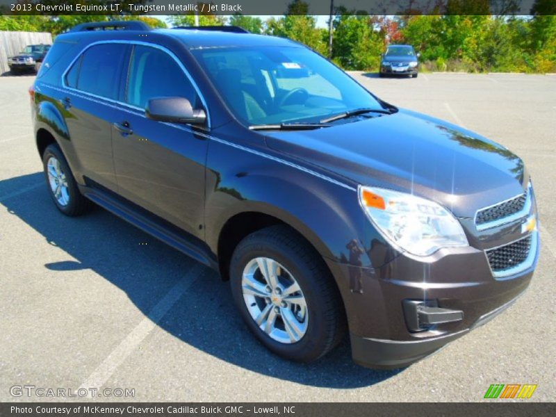 Tungsten Metallic / Jet Black 2013 Chevrolet Equinox LT