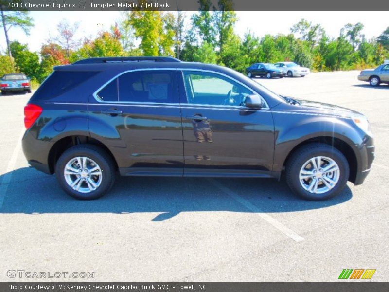 Tungsten Metallic / Jet Black 2013 Chevrolet Equinox LT