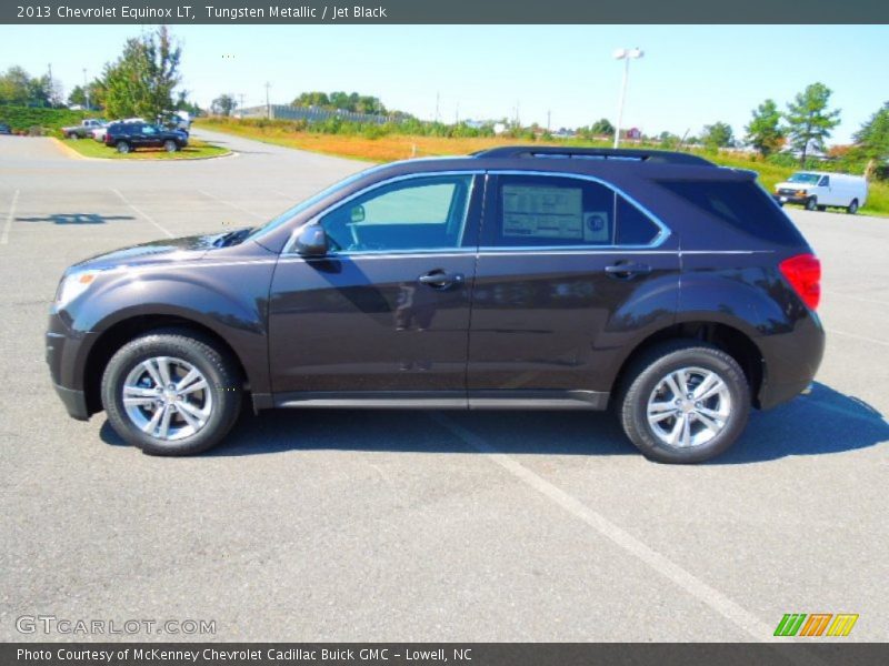 Tungsten Metallic / Jet Black 2013 Chevrolet Equinox LT