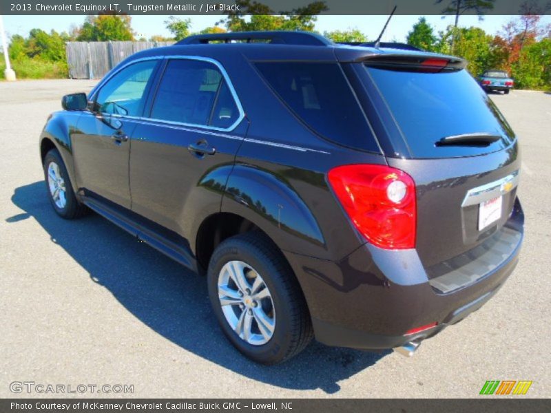 Tungsten Metallic / Jet Black 2013 Chevrolet Equinox LT