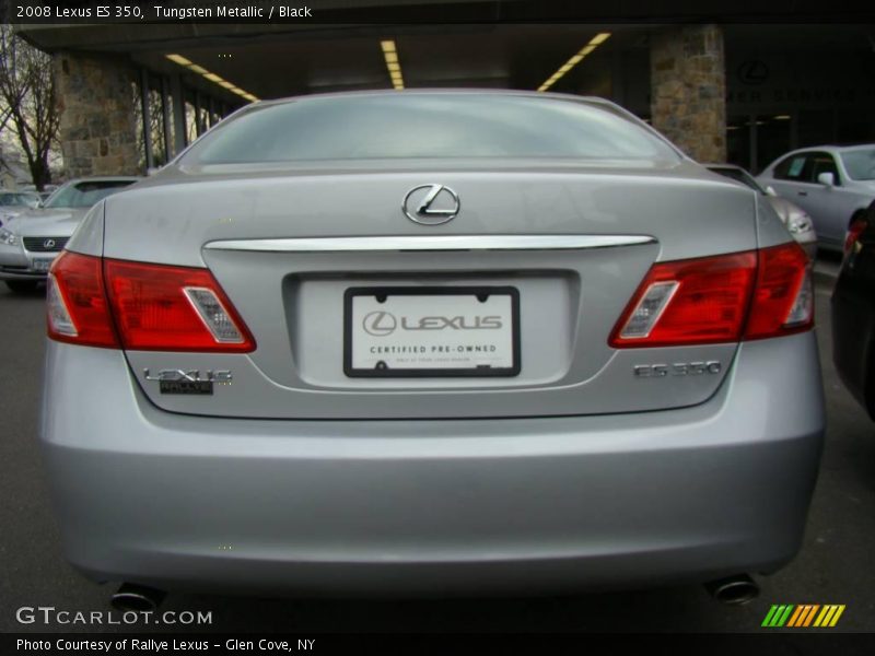 Tungsten Metallic / Black 2008 Lexus ES 350