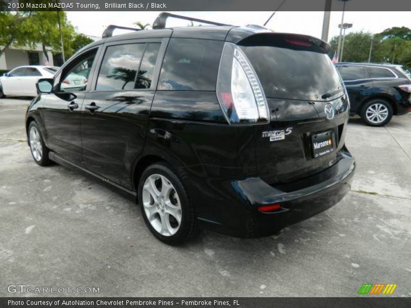 Brilliant Black / Black 2010 Mazda MAZDA5 Touring